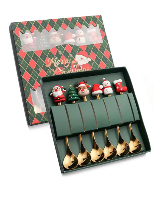 Set de cuillères de Noël