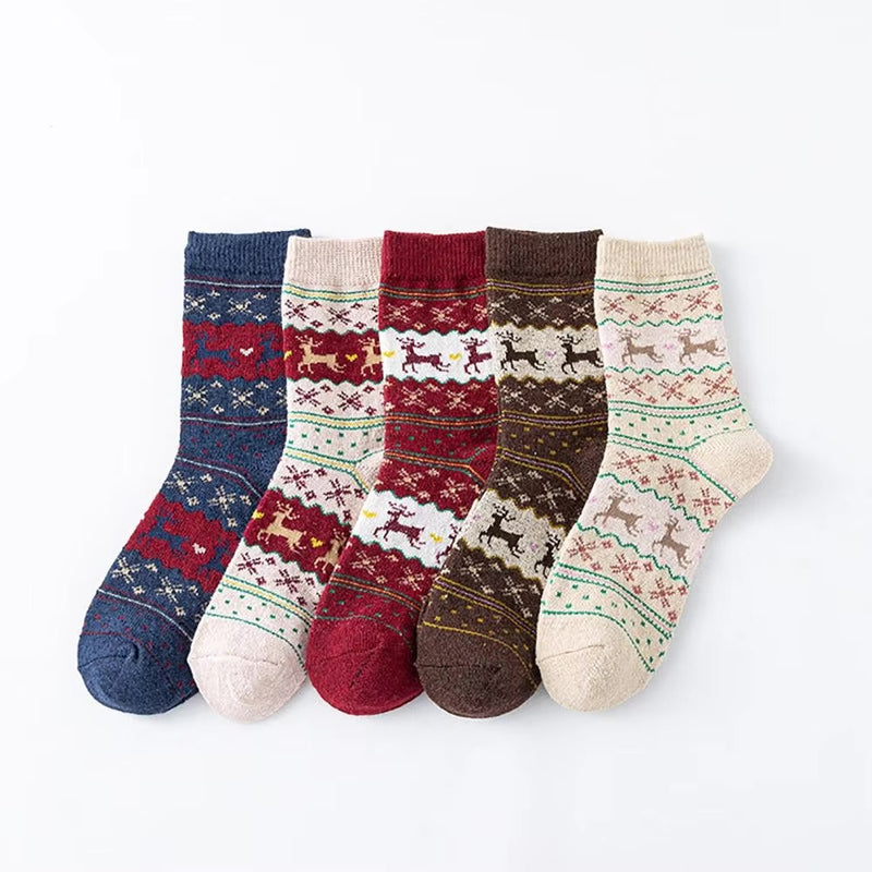 Coffret chaussettes hivernales féeriques