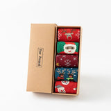 Coffret chaussettes hivernales féeriques