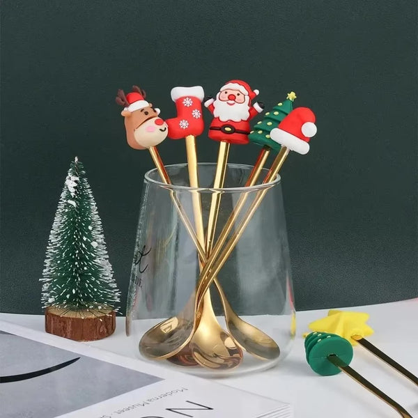 Set de cuillères de Noël