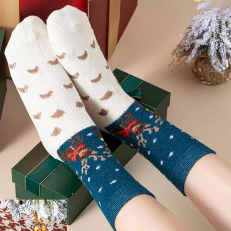 Coffret chaussettes hivernales féeriques